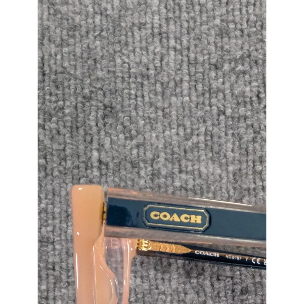 Coach HC6187 Women's Frames Milky Beige 5611 Full Rim Rectangular